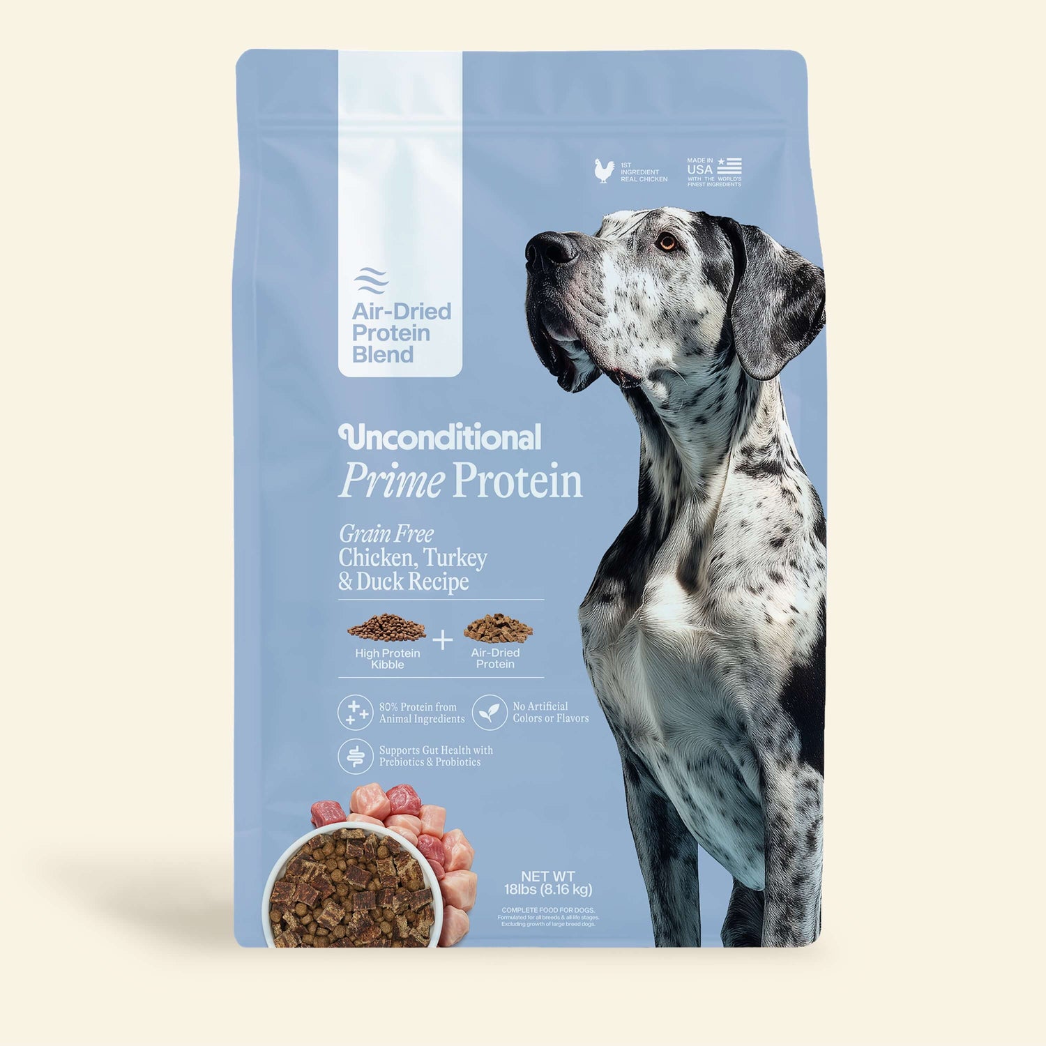 Prime Protein Blend: Chicken, Turkey &amp; Duck Recipe