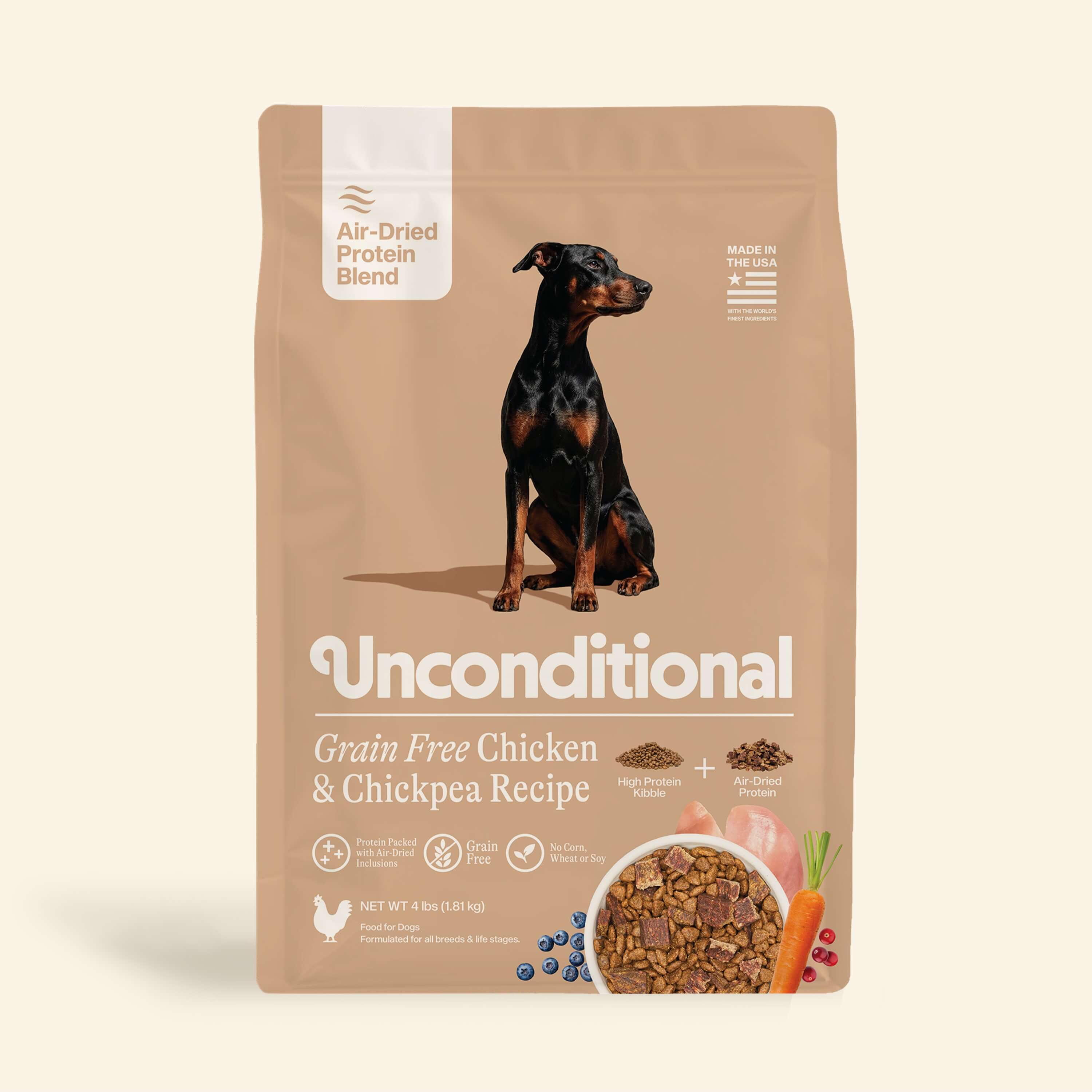 Grain-Free Air-Dried Blend: Chicken &amp; Chickpea