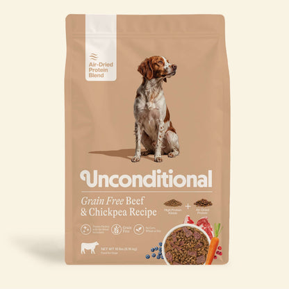 Grain-Free Air-Dried Blend: Beef &amp; Chickpea
