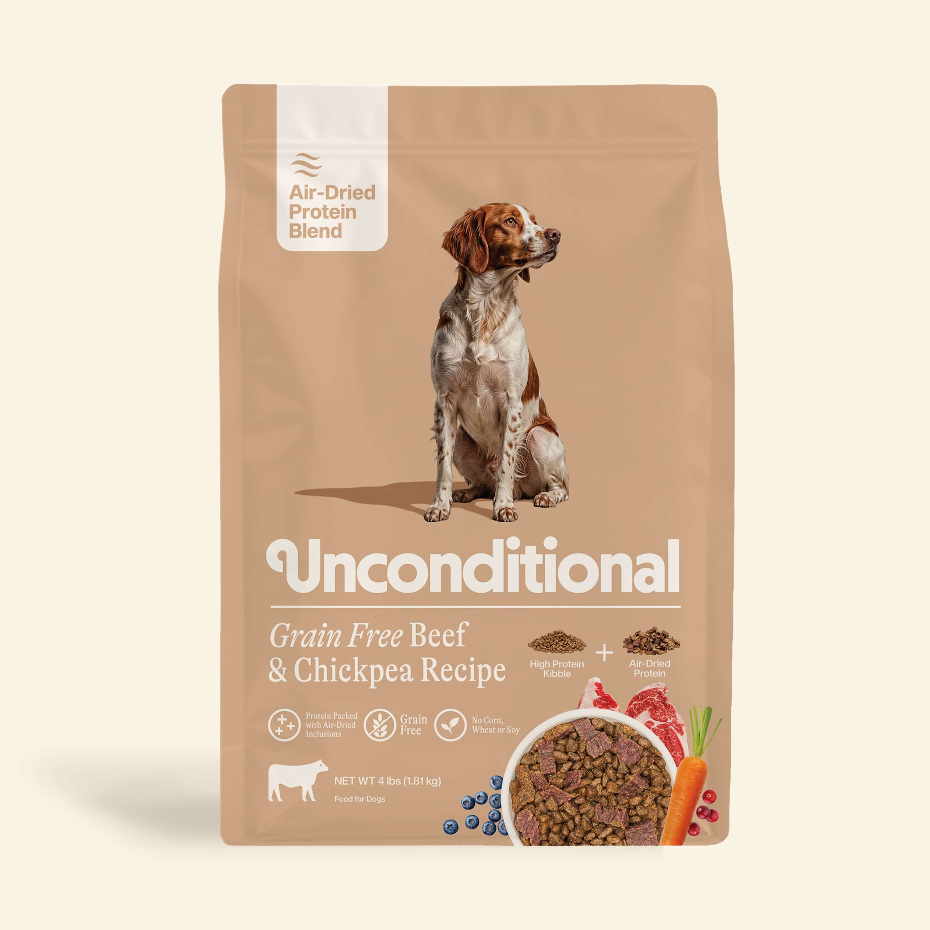 Grain-Free Air-Dried Blend: Beef &amp; Chickpea