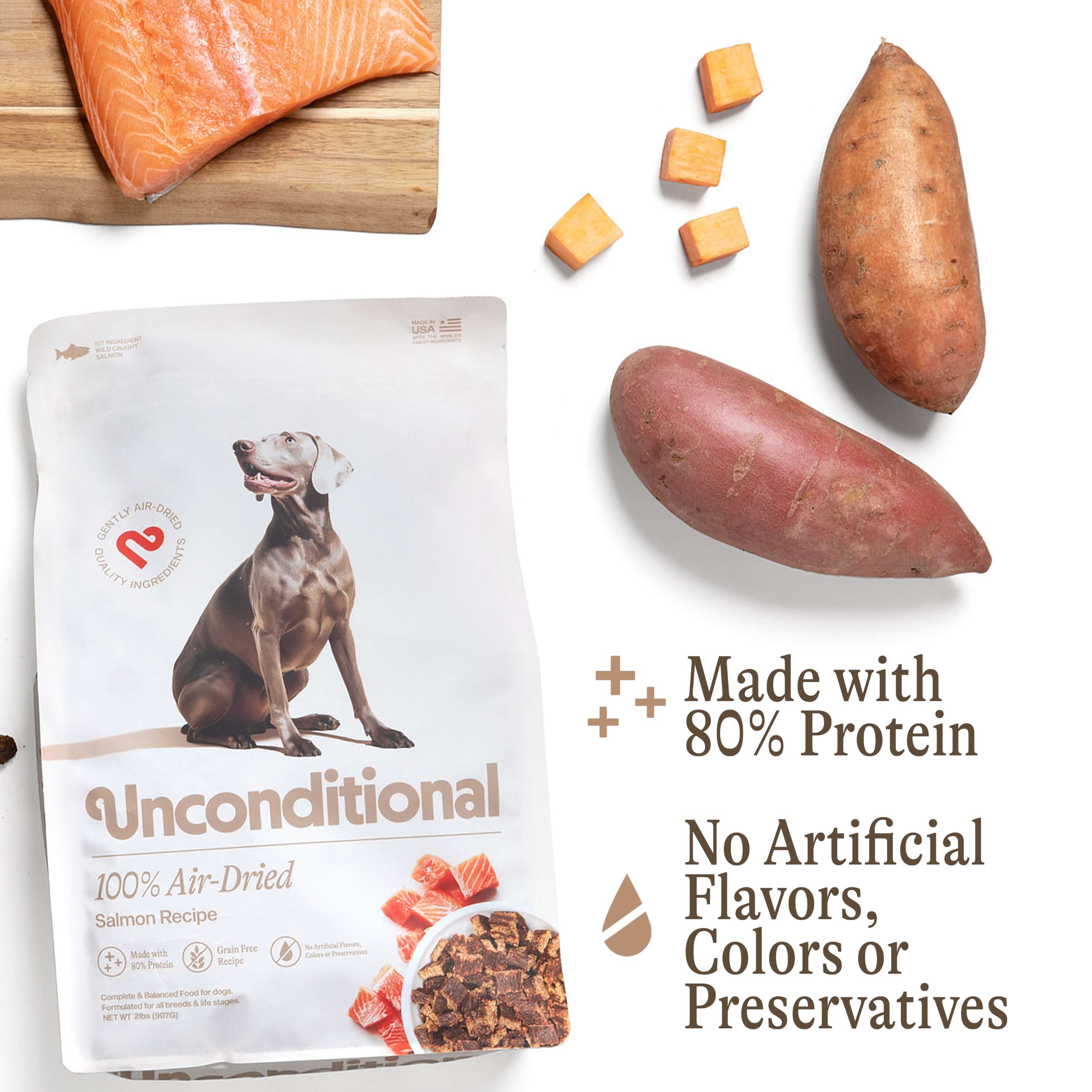 100% Air-Dried Salmon Recipe