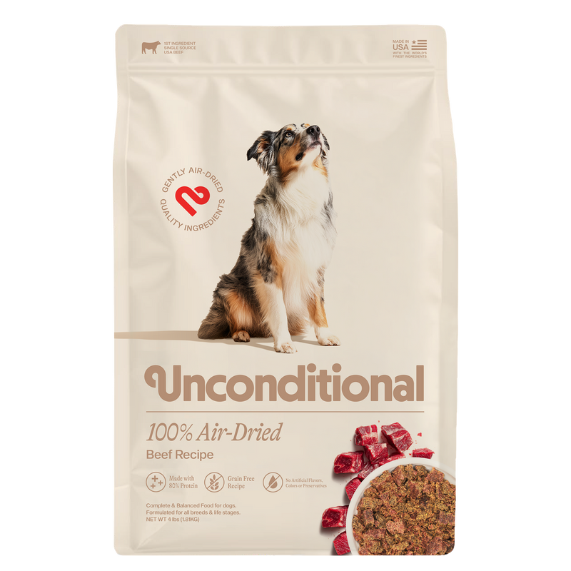 100% Air-Dried Beef Recipe bag