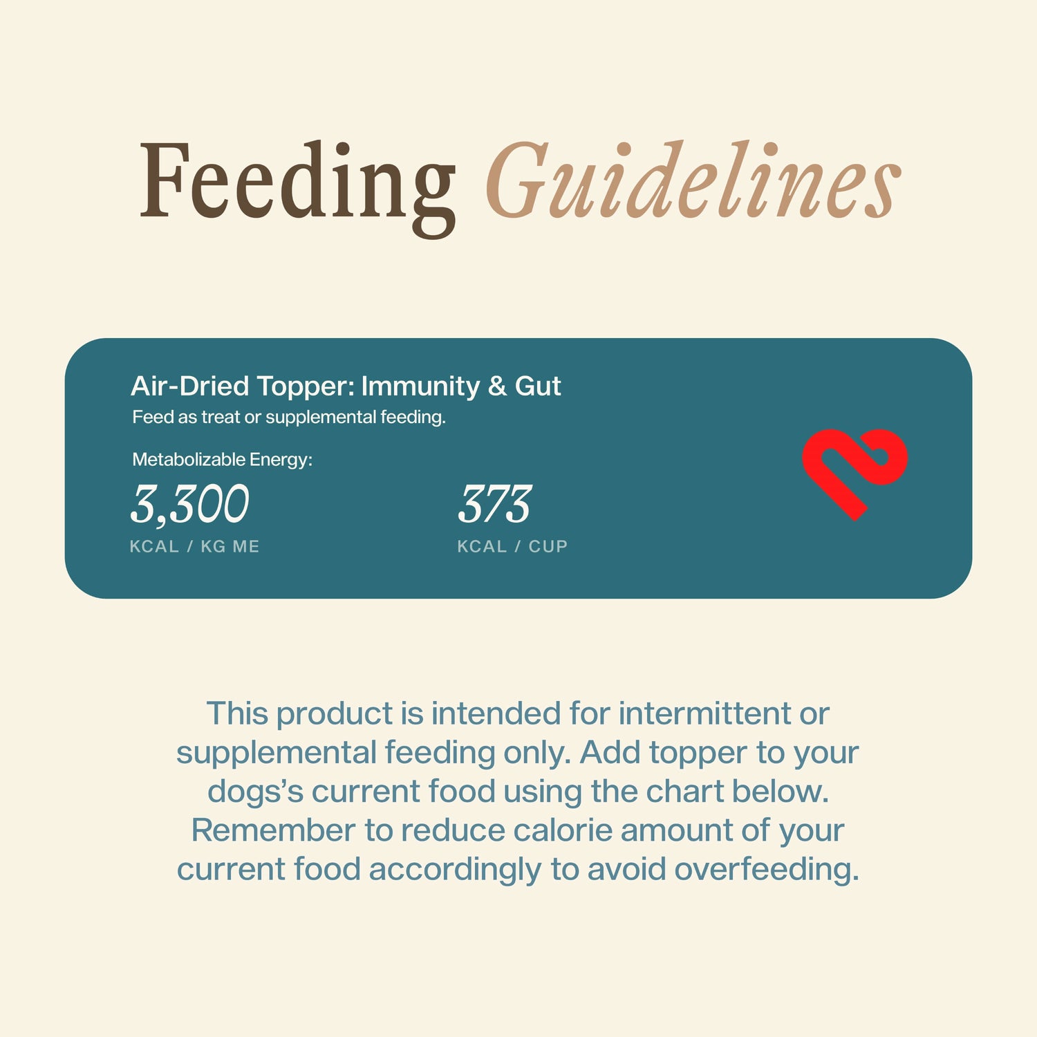 Air-Dried Topper: Immunity &amp; Gut