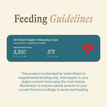 Air-Dried Topper: Immunity &amp; Gut