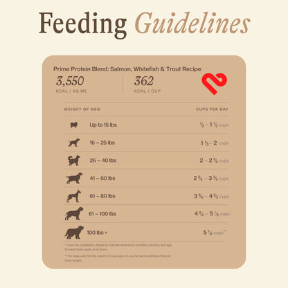 Prime Protein Blend: Salmon, Whitefish &amp; Trout Recipe