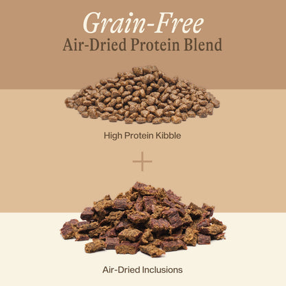 Grain-Free Air-Dried Blend: Beef &amp; Chickpea